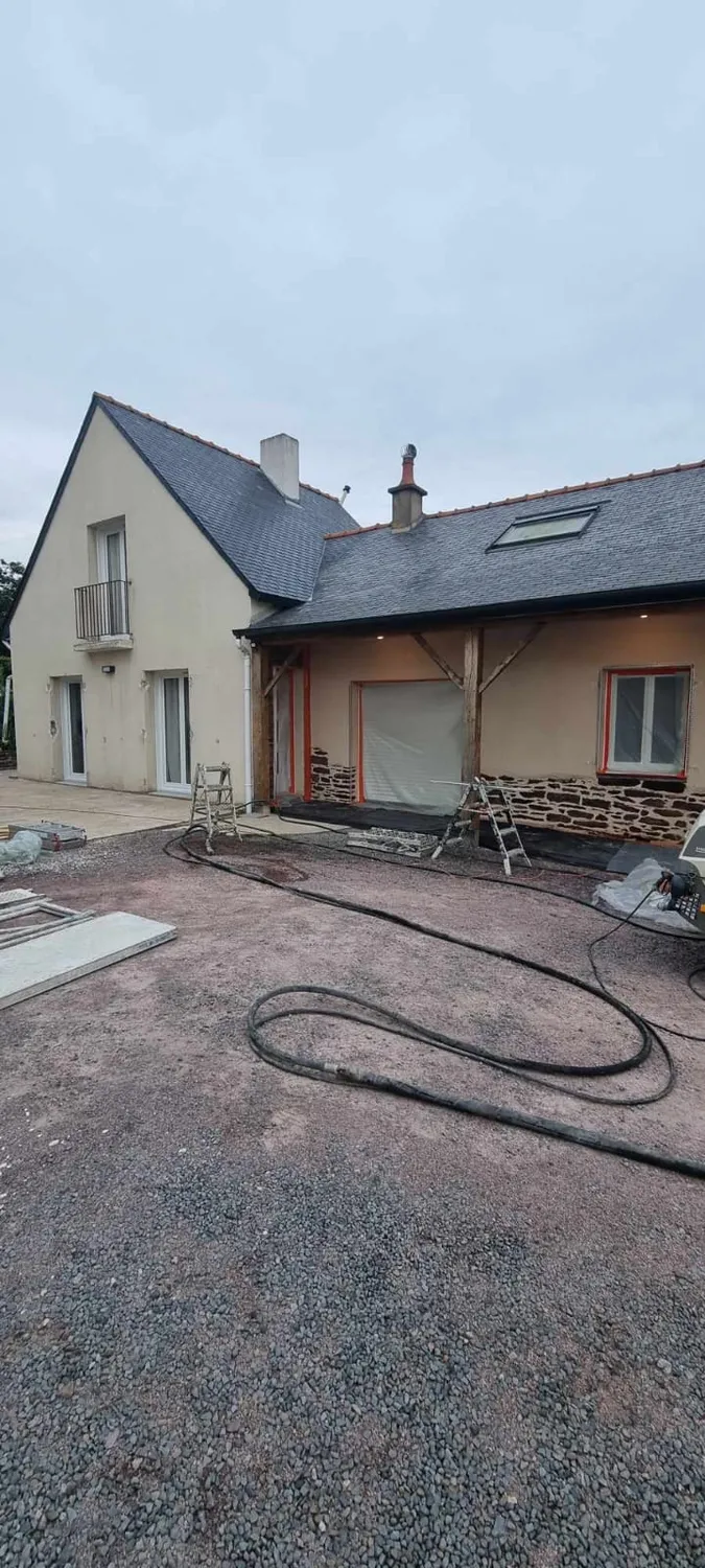 peintre en batiment bruz