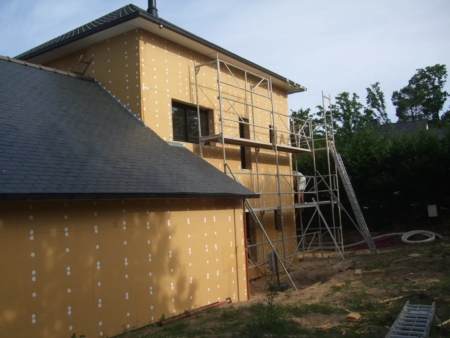 peinture exterieure baulon
